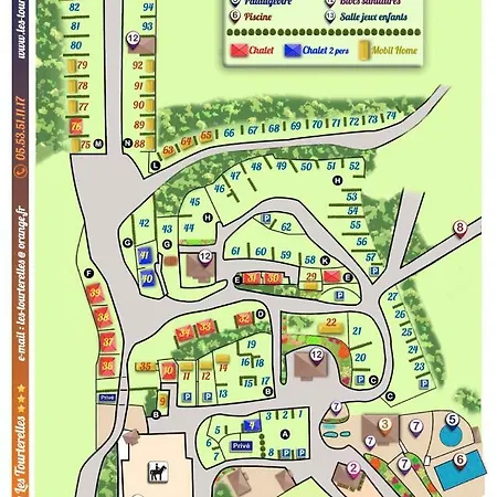 Bungalow Camping Les Tourterelles Appartement